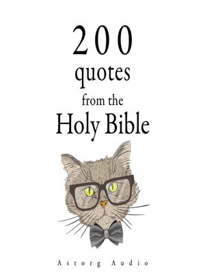 cover image of 200 Quotations from the Bible